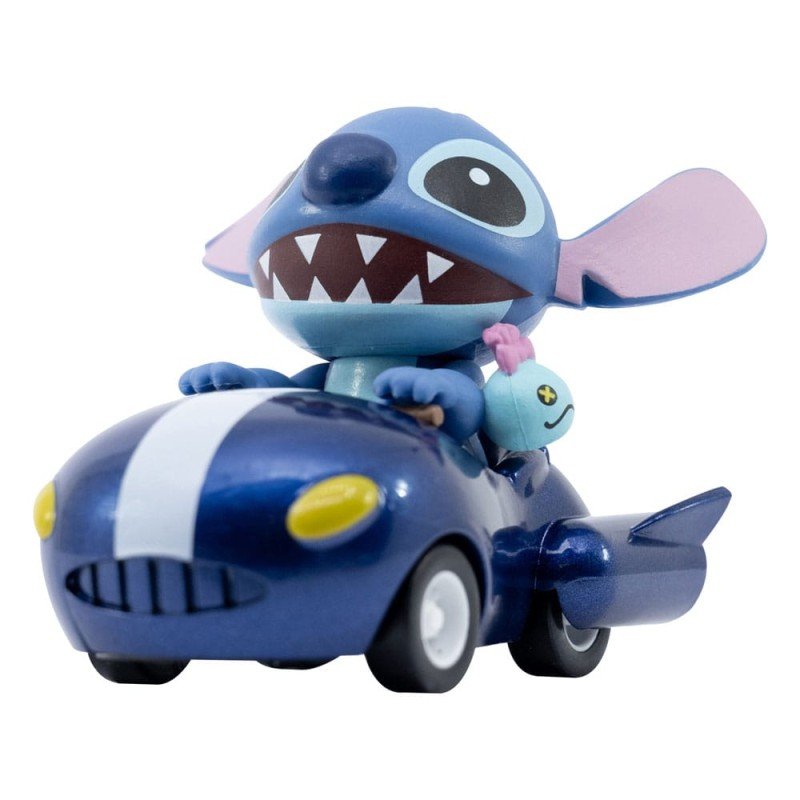 Lilo & Stitch assortiment véhicules à friction avec figurine Zoom Hero Stitch (Blind Box Ver.) (12) | 4895217557586
