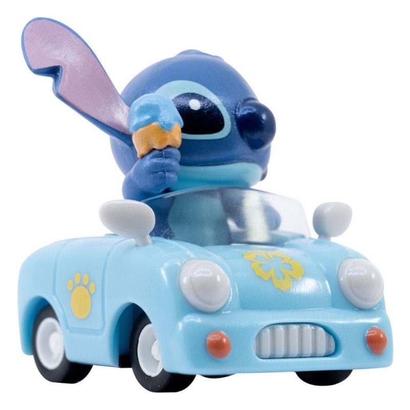 Lilo & Stitch assortiment véhicules à friction avec figurine Zoom Hero Stitch (Blind Box Ver.) (12) | 4895217557586