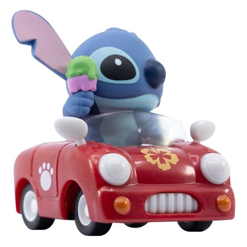 Lilo & Stitch assortiment véhicules à friction avec figurine Zoom Hero Stitch (Blind Box Ver.) (12) | 4895217557586