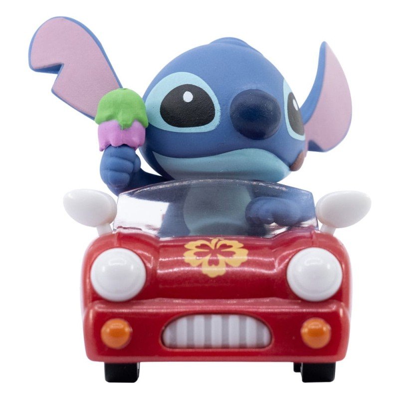 Lilo & Stitch assortiment véhicules à friction avec figurine Zoom Hero Stitch (Blind Box Ver.) (12) | 4895217557586