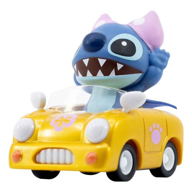 Lilo & Stitch assortiment véhicules à friction avec figurine Zoom Hero Stitch (Blind Box Ver.) (12) | 4895217557586