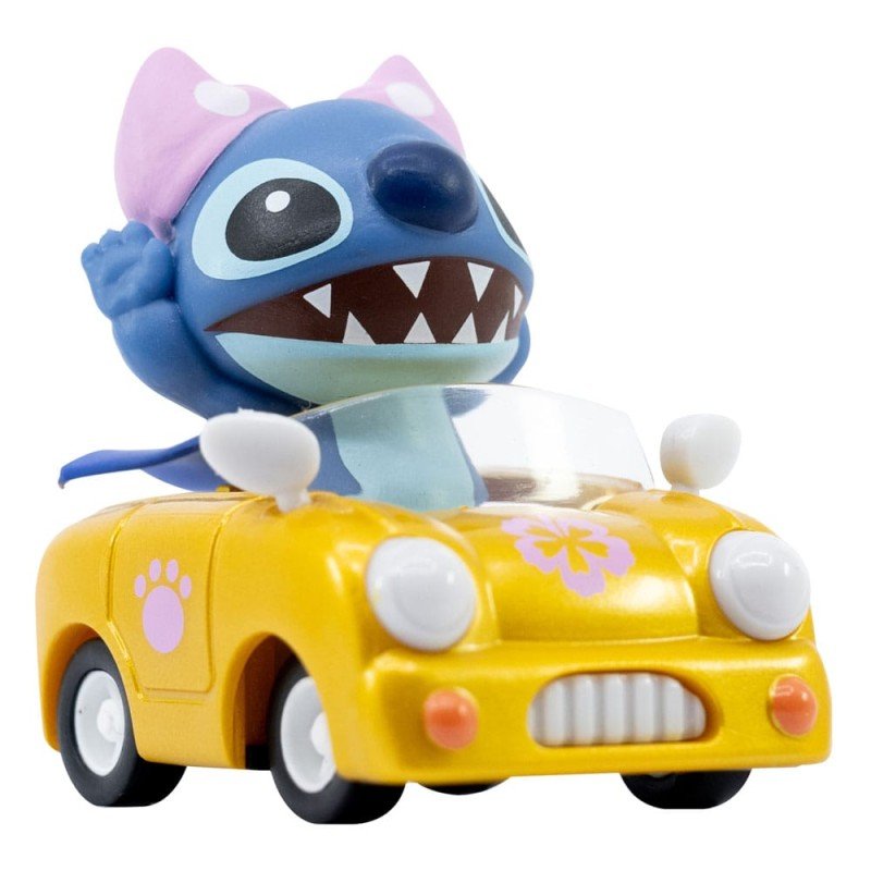 Lilo & Stitch assortiment véhicules à friction avec figurine Zoom Hero Stitch (Blind Box Ver.) (12) | 4895217557586