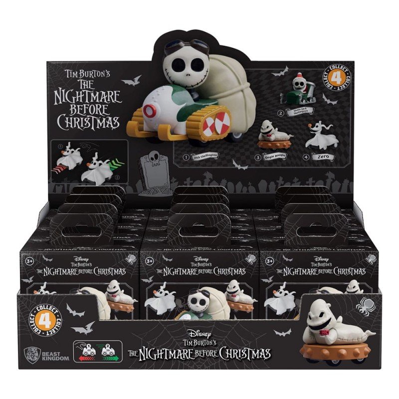 L´etrange Noël de Mr. Jack assortiment véhicules à friction avec figurine Zoom Hero (Blind Box Ver.) (12) | 4895217557593