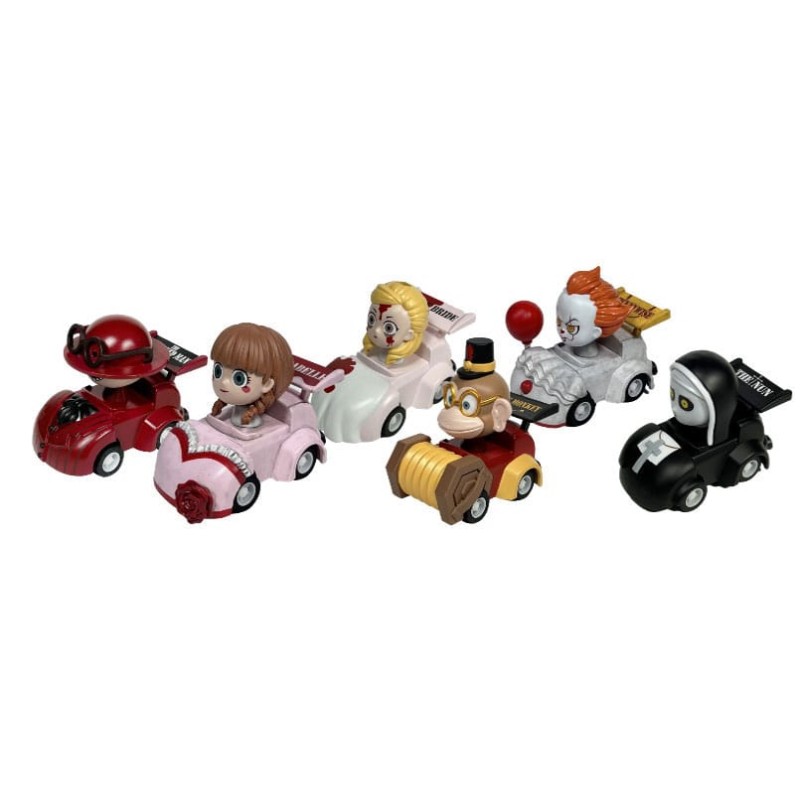 Assortiment véhicules à friction avec figurine Zoom Hero Horror (Blind Box Ver.) (12) | 4895217557685