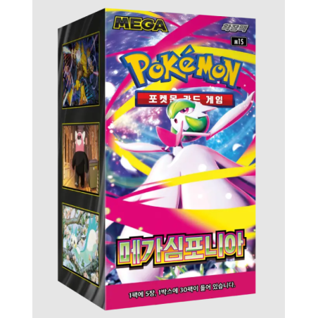 Pokémon - Mega Symphonia (M1S) - Display 30 Boosters KOR | 8800286278108