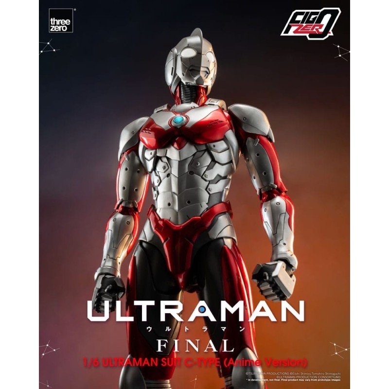 Ultraman figurine FigZero 1/6 Ultraman Suit C-Type (Anime Version) 31 cm | 4895250813397