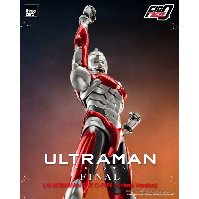 Ultraman figurine FigZero 1/6 Ultraman Suit C-Type (Anime Version) 31 cm | 4895250813397