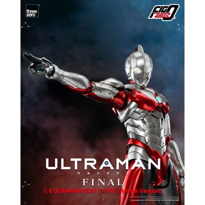 Ultraman figurine FigZero 1/6 Ultraman Suit C-Type (Anime Version) 31 cm | 4895250813397