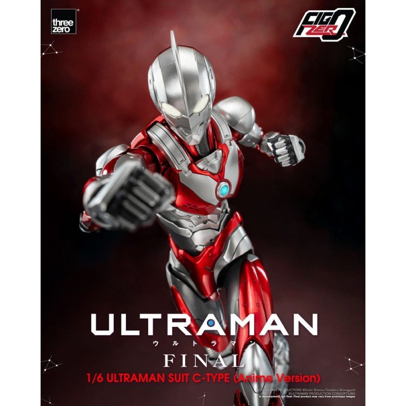 Ultraman figurine FigZero 1/6 Ultraman Suit C-Type (Anime Version) 31 cm | 4895250813397