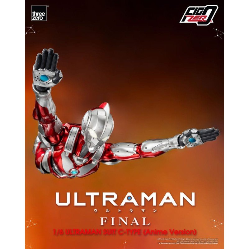 Ultraman figurine FigZero 1/6 Ultraman Suit C-Type (Anime Version) 31 cm | 4895250813397