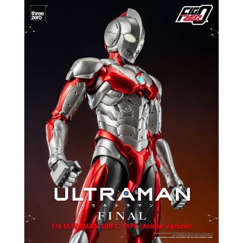 Ultraman figurine FigZero 1/6 Ultraman Suit C-Type (Anime Version) 31 cm | 4895250813397