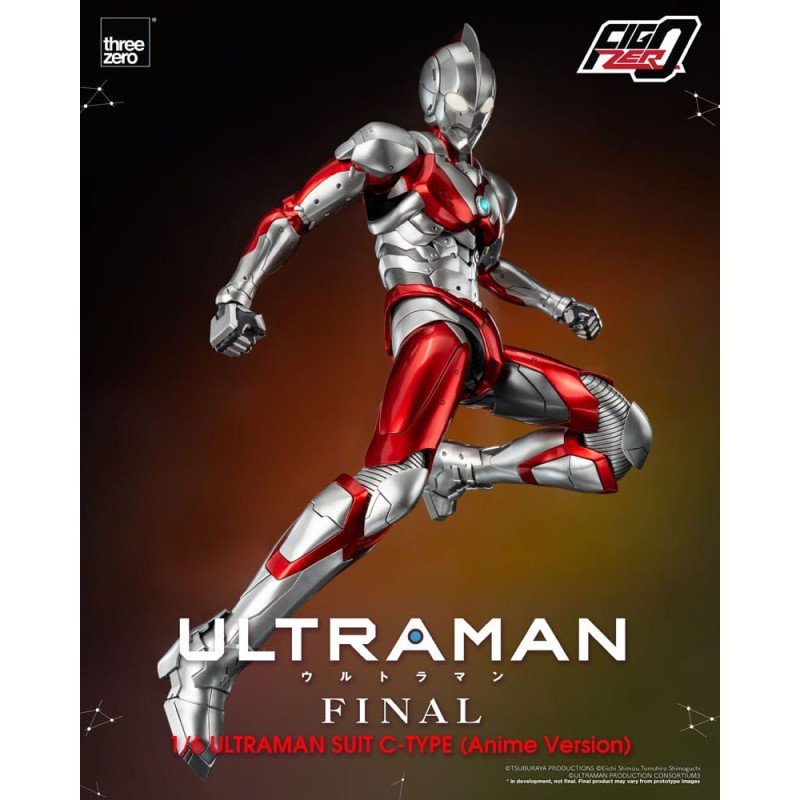 Ultraman figurine FigZero 1/6 Ultraman Suit C-Type (Anime Version) 31 cm | 4895250813397