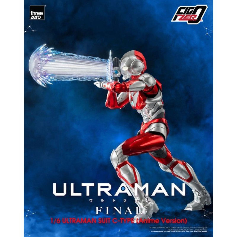 Ultraman figurine FigZero 1/6 Ultraman Suit C-Type (Anime Version) 31 cm | 4895250813397