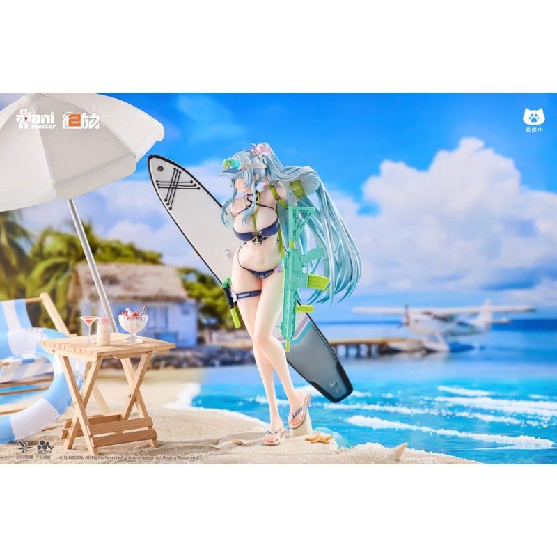 Girls' Frontline 2: Exilium statuette 1/7 HK416 Cerulean Breaker 24 cm | 6976881810479
