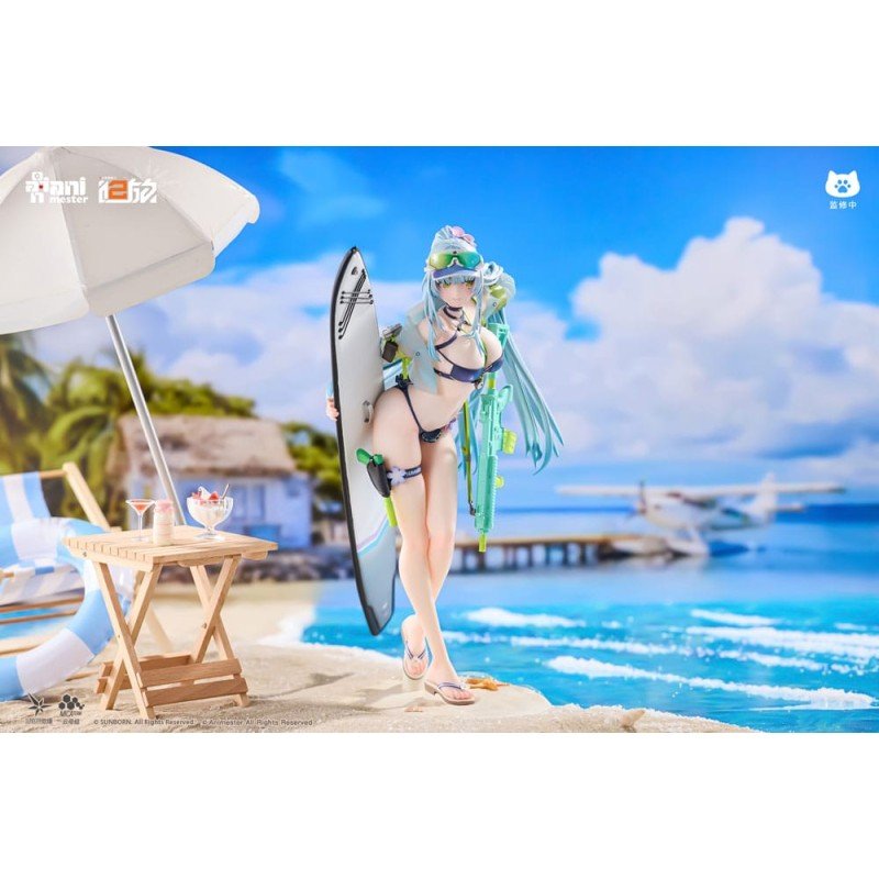 Girls' Frontline 2: Exilium statuette 1/7 HK416 Cerulean Breaker 24 cm | 6976881810479