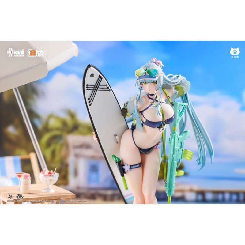 Girls' Frontline 2: Exilium statuette 1/7 HK416 Cerulean Breaker 24 cm | 6976881810479