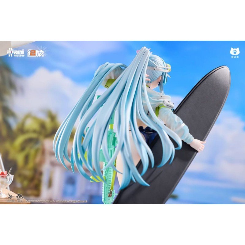 Girls' Frontline 2: Exilium statuette 1/7 HK416 Cerulean Breaker 24 cm | 6976881810479
