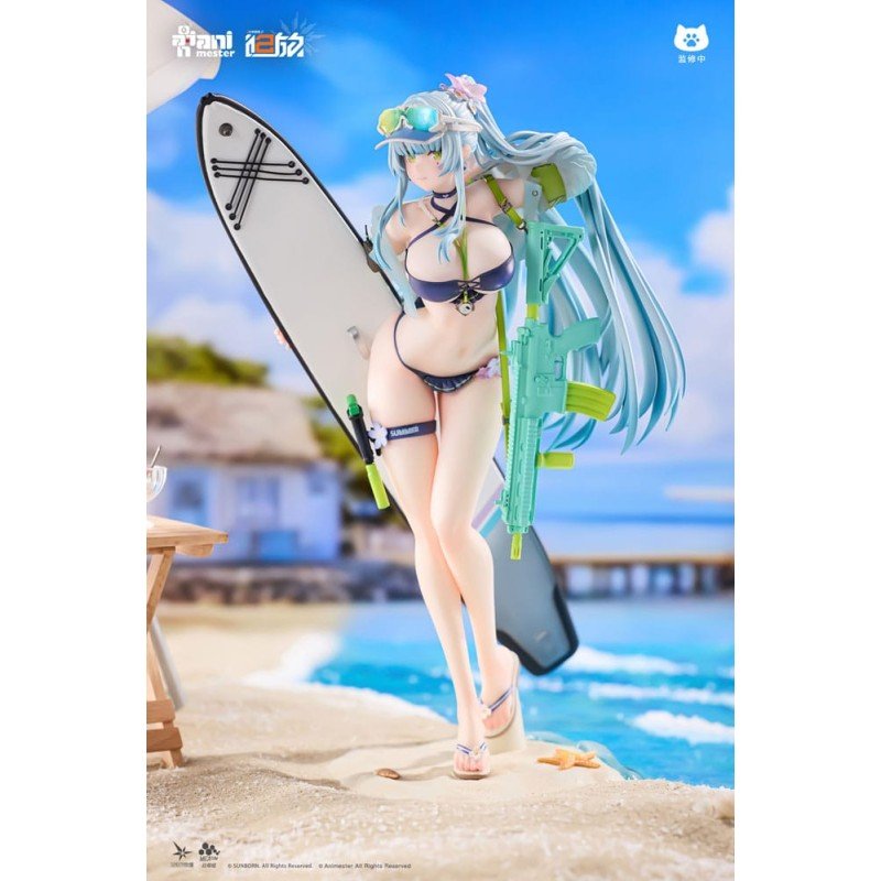 Girls' Frontline 2: Exilium statuette 1/7 HK416 Cerulean Breaker 24 cm | 6976881810479