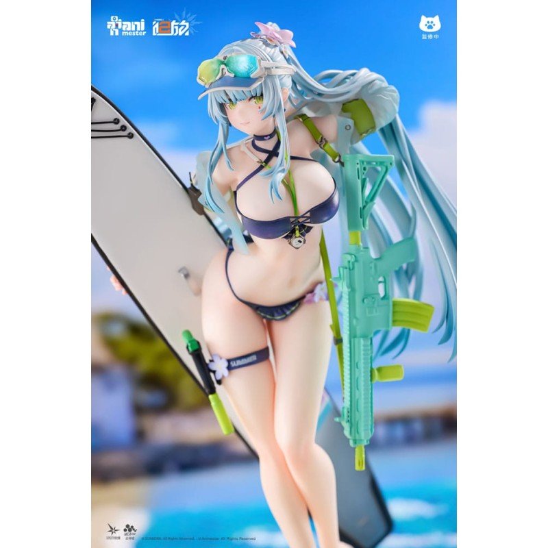 Girls' Frontline 2: Exilium statuette 1/7 HK416 Cerulean Breaker 24 cm | 6976881810479