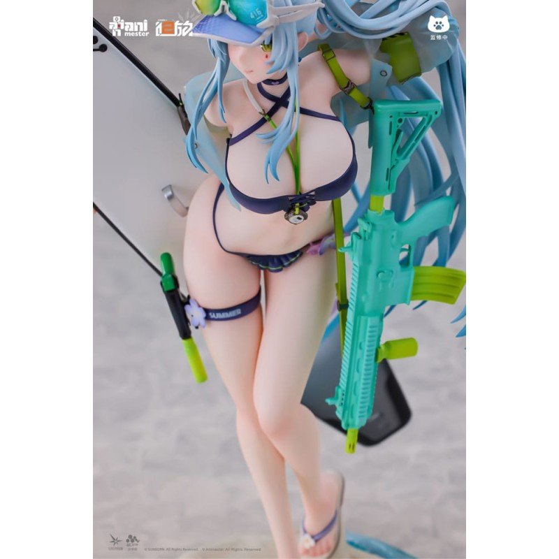 Girls' Frontline 2: Exilium statuette 1/7 HK416 Cerulean Breaker 24 cm | 6976881810479