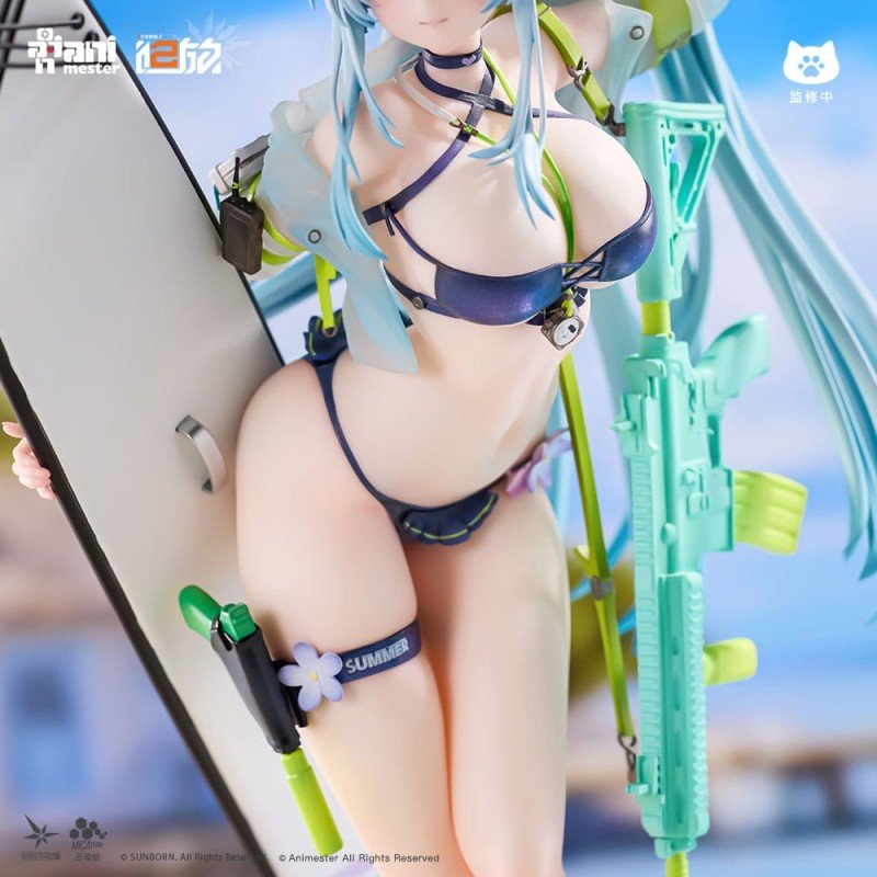 Girls' Frontline 2: Exilium statuette 1/7 HK416 Cerulean Breaker 24 cm | 6976881810479
