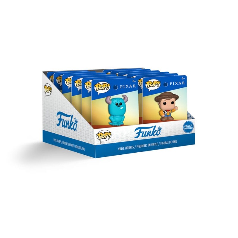 Pixar by Loungefly PVC Pins Blind Box Pixar Collection PDQ Display (12) | 0889698850025