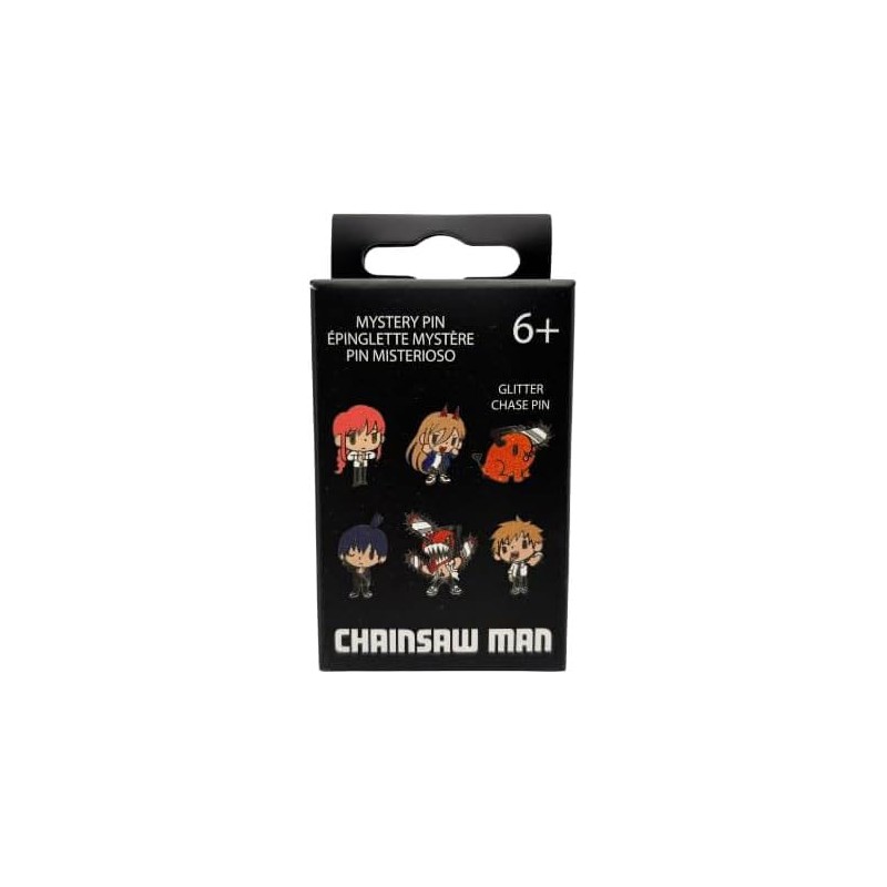 Chainsaw Man by Loungefly Enamel Pins Blind Box Mulit Char Chibi Assortment (12) | 0671803539310