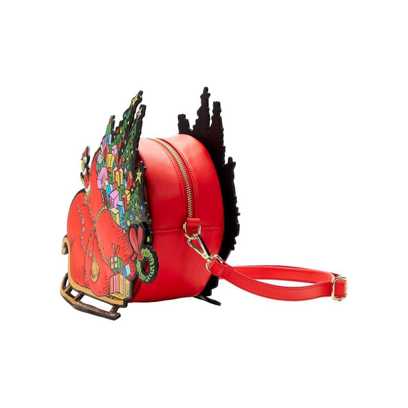 Dr Seuss by Loungefly sac à bandoulière Grinch Sleigh | 0671803438101