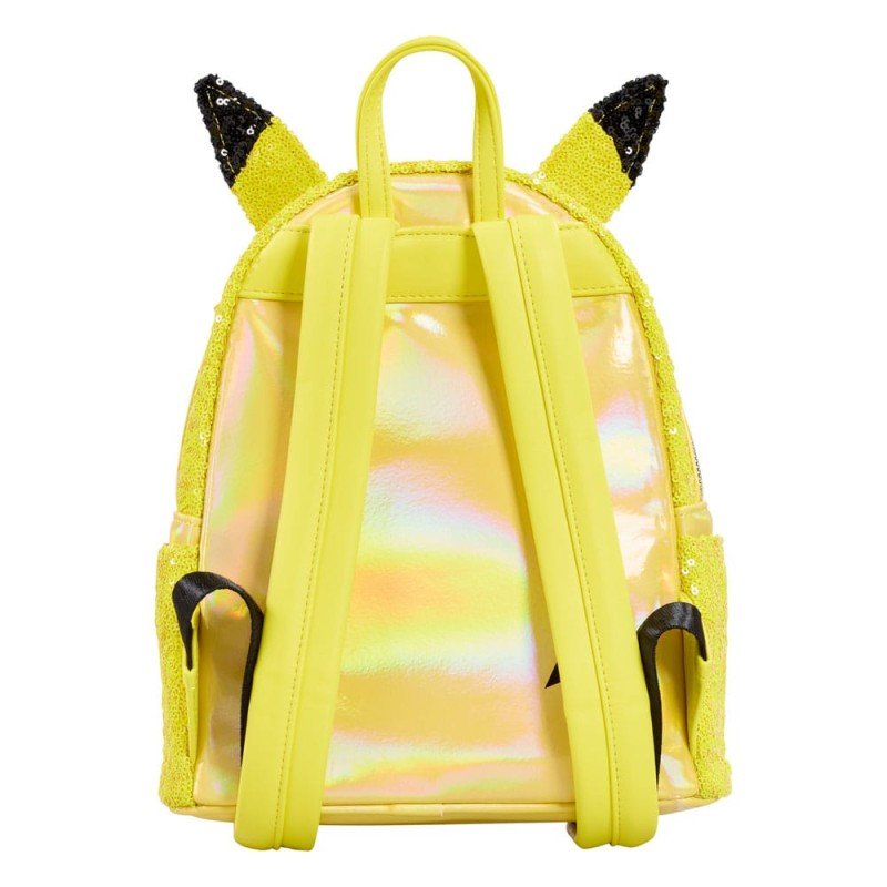 Pokemon by Loungefly Mini Backpack World 1-1 Sequin Pikachu Cosplay | 0671803460041