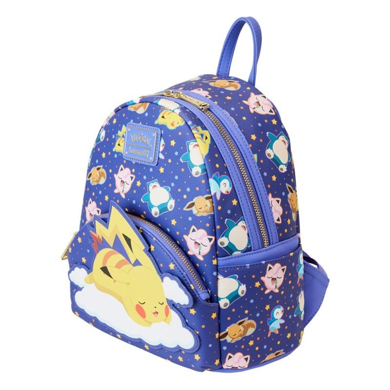 Pokemon by Loungefly Mini Backpack Sleeping Pikachu and Friends | 0671803464032