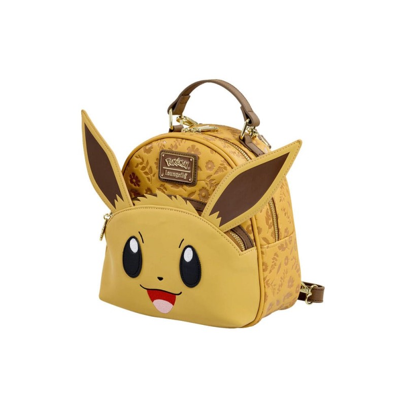 Pokemon by Loungefly Mini Backpack Eevee Convertible Cosplay | 0671803463042
