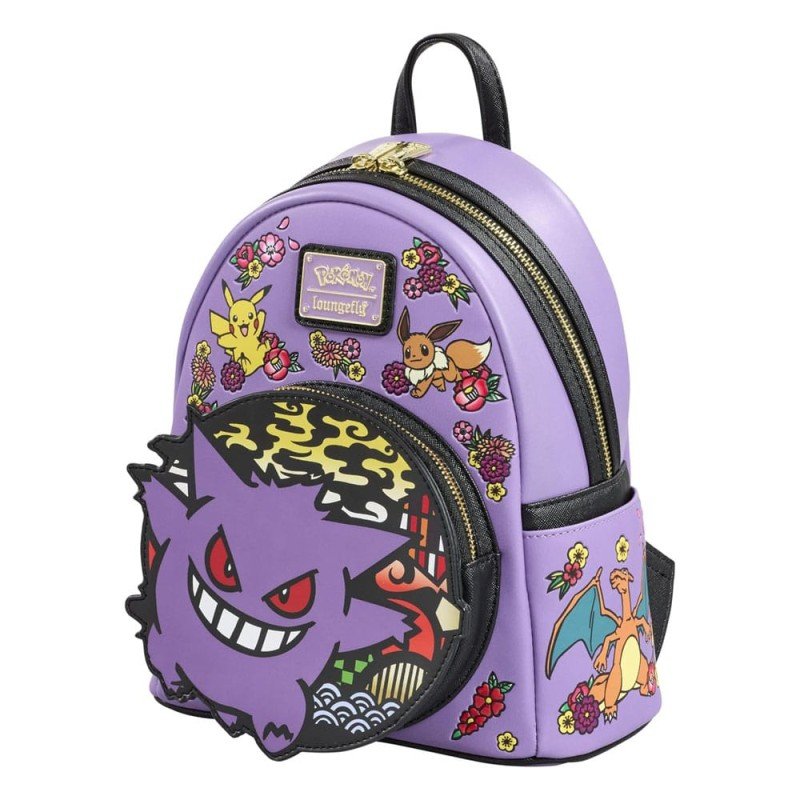 Pokemon by Loungefly Mini Backpack Embroidered Wagara | 0671803389526