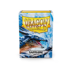 Dragon Shield Matte Mouwen - Saffier (100 Mouwen)