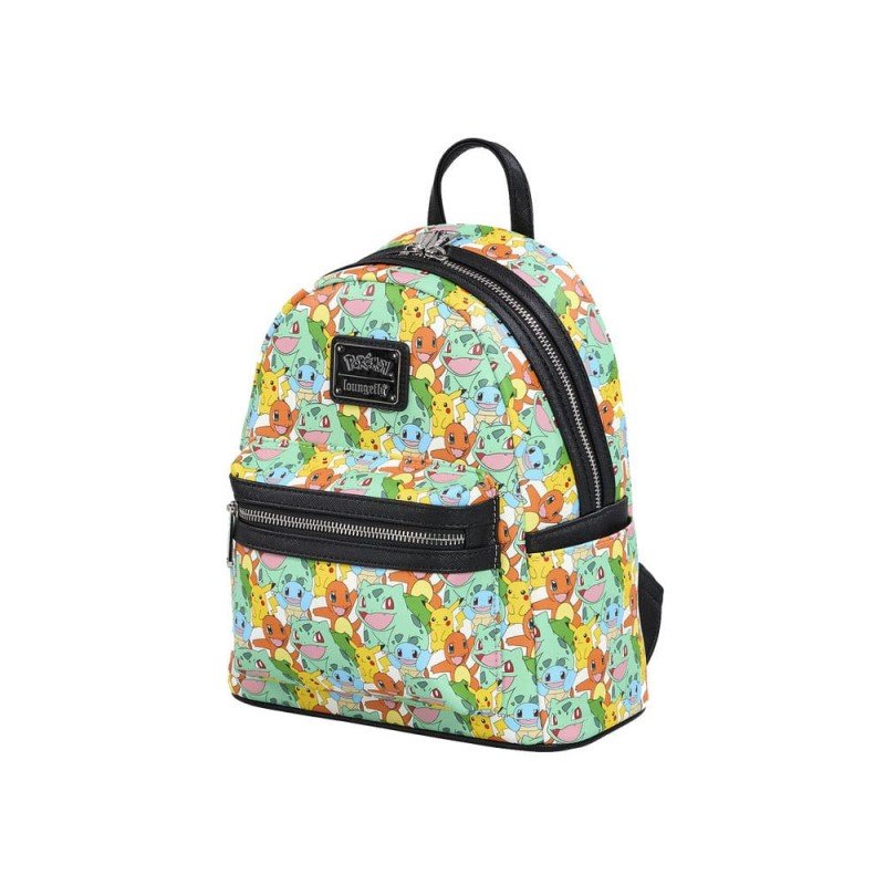 Pokemon by Loungefly Mini Backpack Pikachu and Starters | 0671803554917