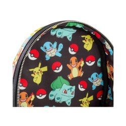 Pokemon by Loungefly Mini Backpack Pikachu and Starters | 0671803554917