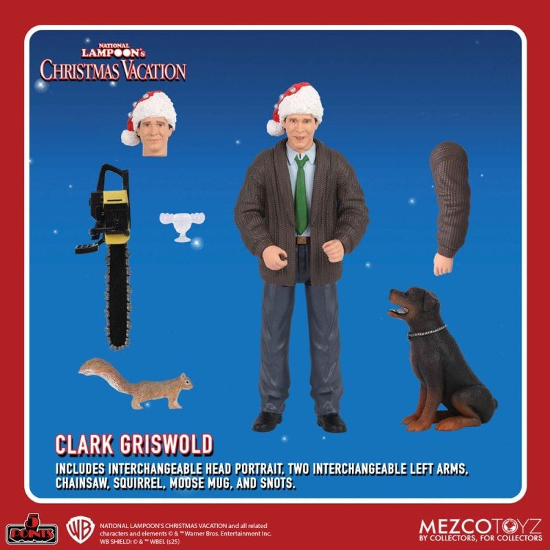 National Lampoon's Christmas Vacation 5 Points Action Figures 10 cm Style 2 Assortment (18) | 0696198182262