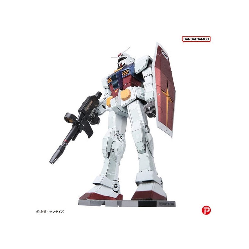 Mobile Suit Gundam Metallic Nano Puzzle Model Kit RX-78-2 12 cm | 4905823220566