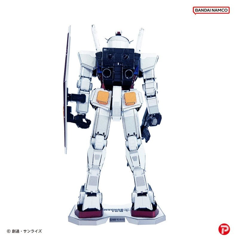 Mobile Suit Gundam Metallic Nano Puzzle Model Kit RX-78-2 12 cm | 4905823220566