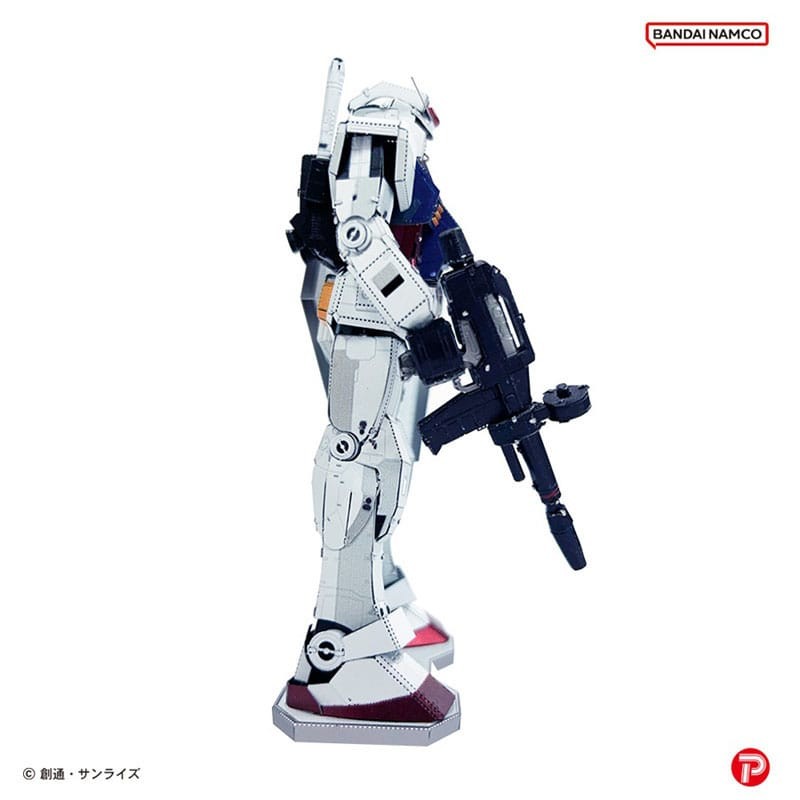 Mobile Suit Gundam Metallic Nano Puzzle Model Kit RX-78-2 12 cm | 4905823220566