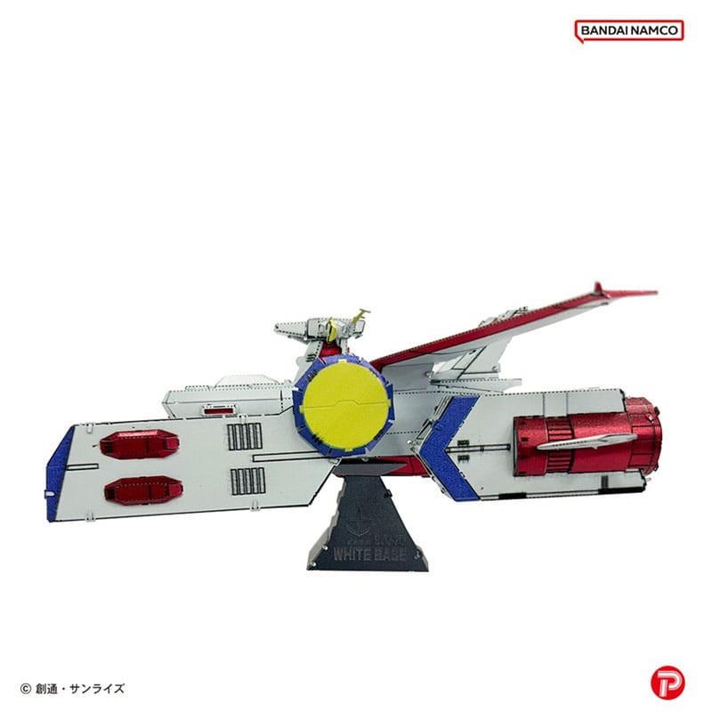 Mobile Suit Gundam Model Kit Metallic Nano Puzzle White Base 6 cm | 4905823220580