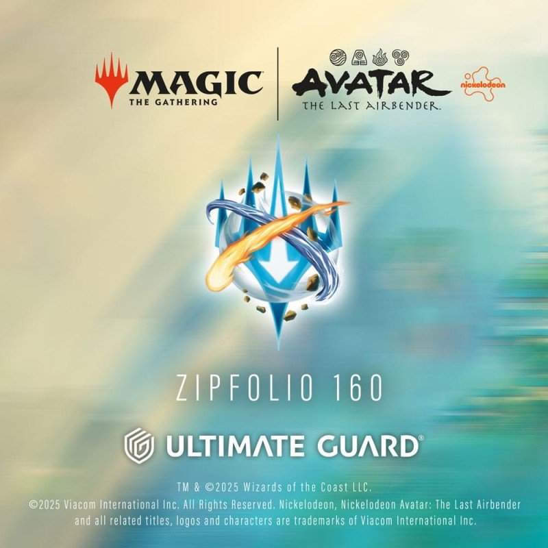 Ultimate Guard Zipfolio 160 Xenoskin Magic: The Gathering "Avatar: The Last Airbender" - Mana Symbol Green | 4056133042949