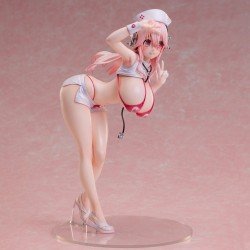 Super Sonico PVC Statue 1/6 Super Sonico Nurse Bikini Ver. 22 cm | 4589642716778