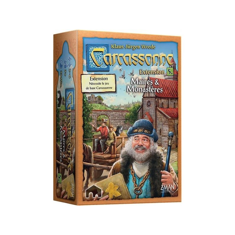 Carcassonne - Ext. 05 Burgemeesters en kloosters