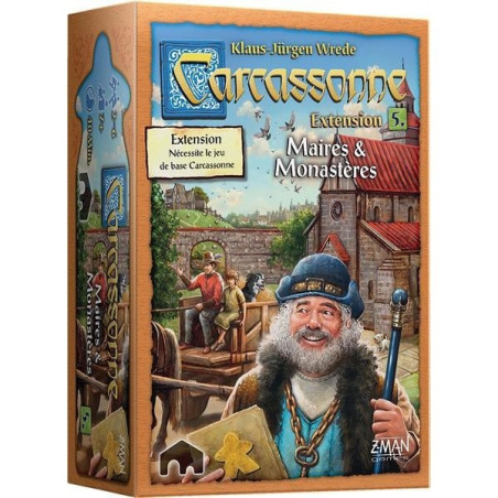 Carcassonne - Ext. 05 Burgemeesters en kloosters