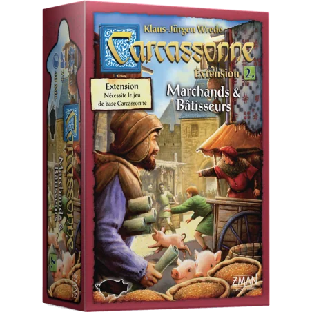 Carcassonne - Ext. 02 Merchants and Builders | 8435407621381