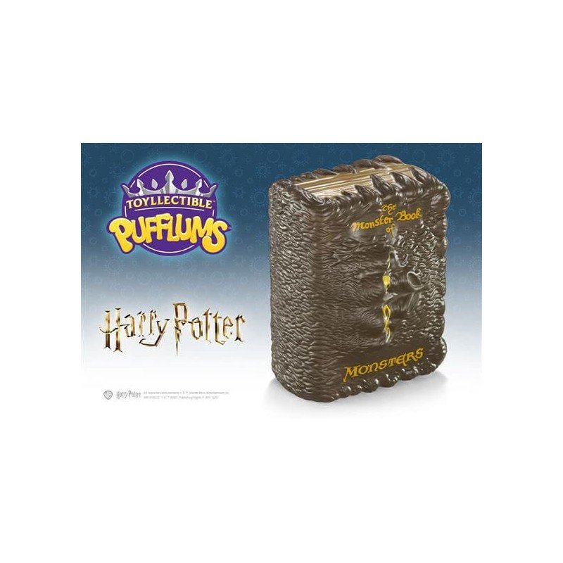 Harry Potter figurine anti-stress Squishy Pufflums The Monster Book of Monsters 15 cm | 0849421011055