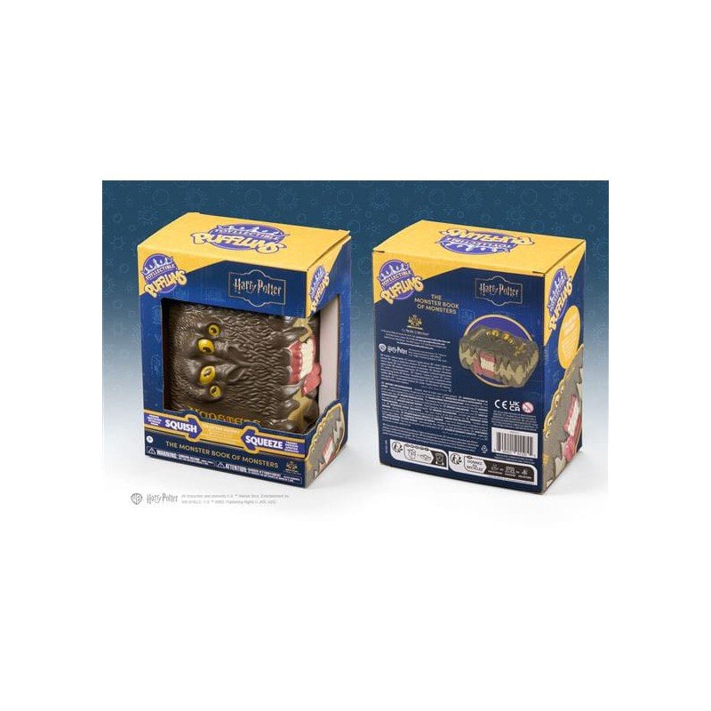 Harry Potter figurine anti-stress Squishy Pufflums The Monster Book of Monsters 15 cm | 0849421011055