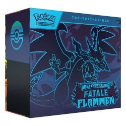 Pokémon ME02 Fatale Flammen Top Trainer Box *ALLEMAND*