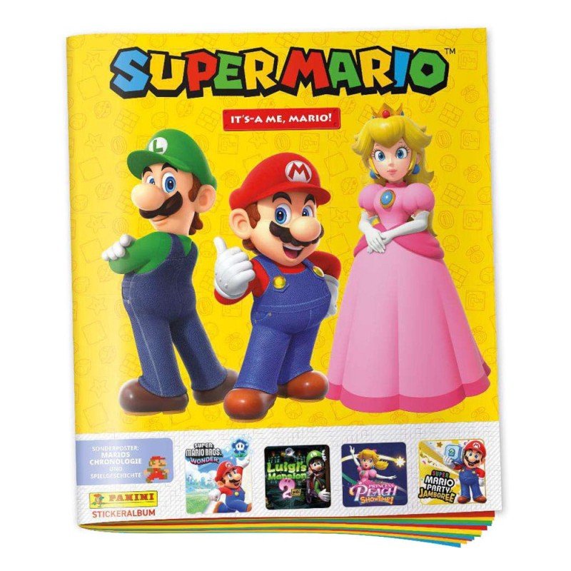 Super Mario 2 album pour stickers *ALLEMAND* | 4193872003500