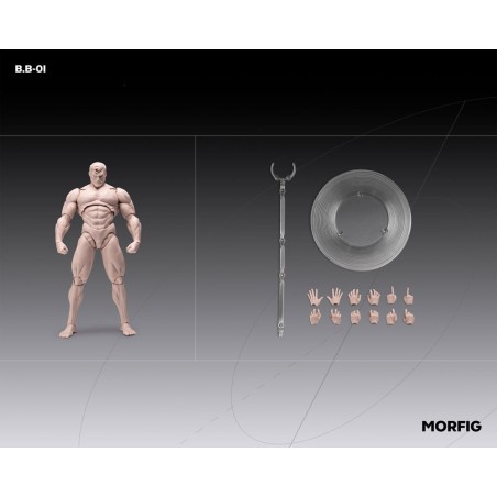 Inart figurine 1/12 Blank Male Body Skintone 17 cm | 6972662531908